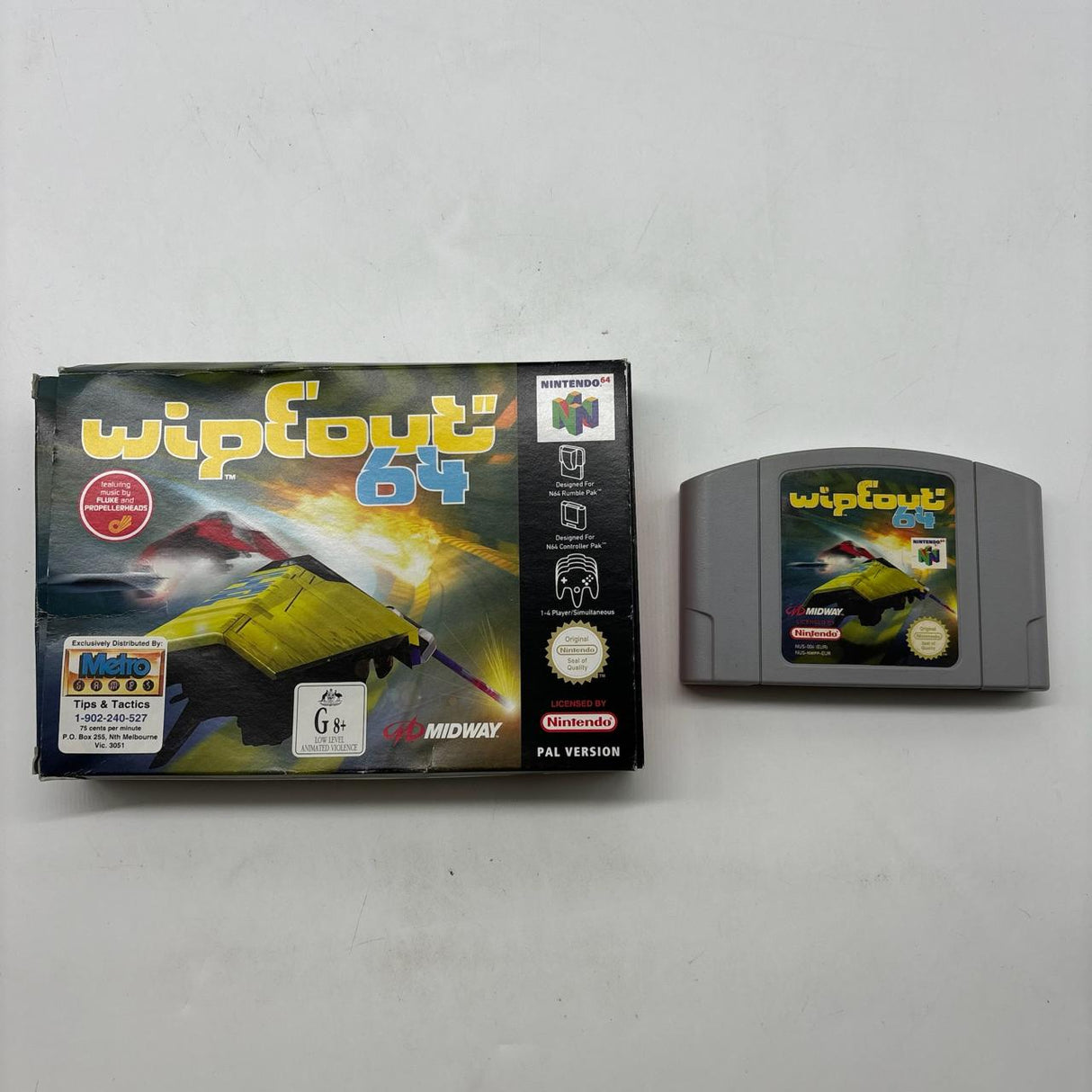 Wipeout Nintendo 64 N64 Game Boxed