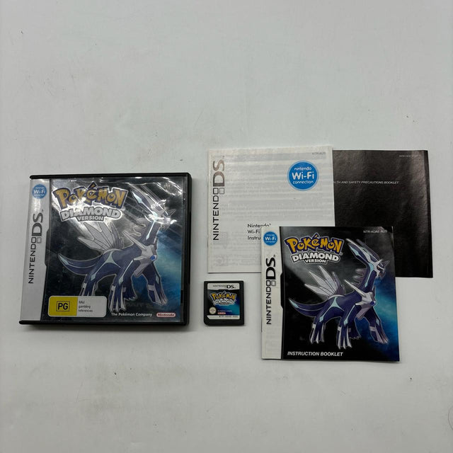 Pokémon Diamond Version Nintendo DS Game + Manual