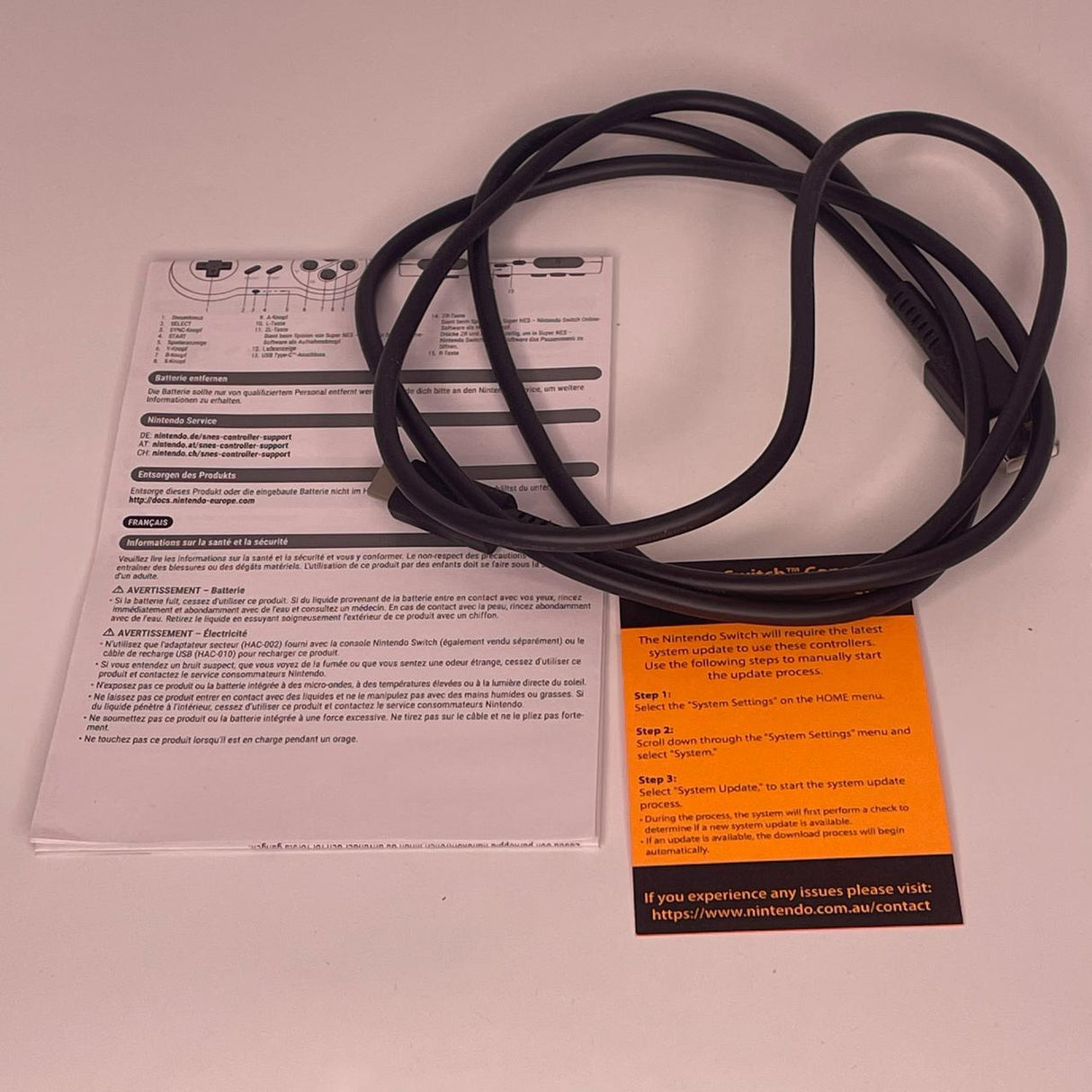 Super Nintendo Entertainment System Nintendo Switch Online Controller Boxed