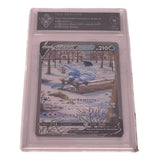 Glaceon V Pokemon Card 175/203 Sword & Shield Evolving Skies Graded 9