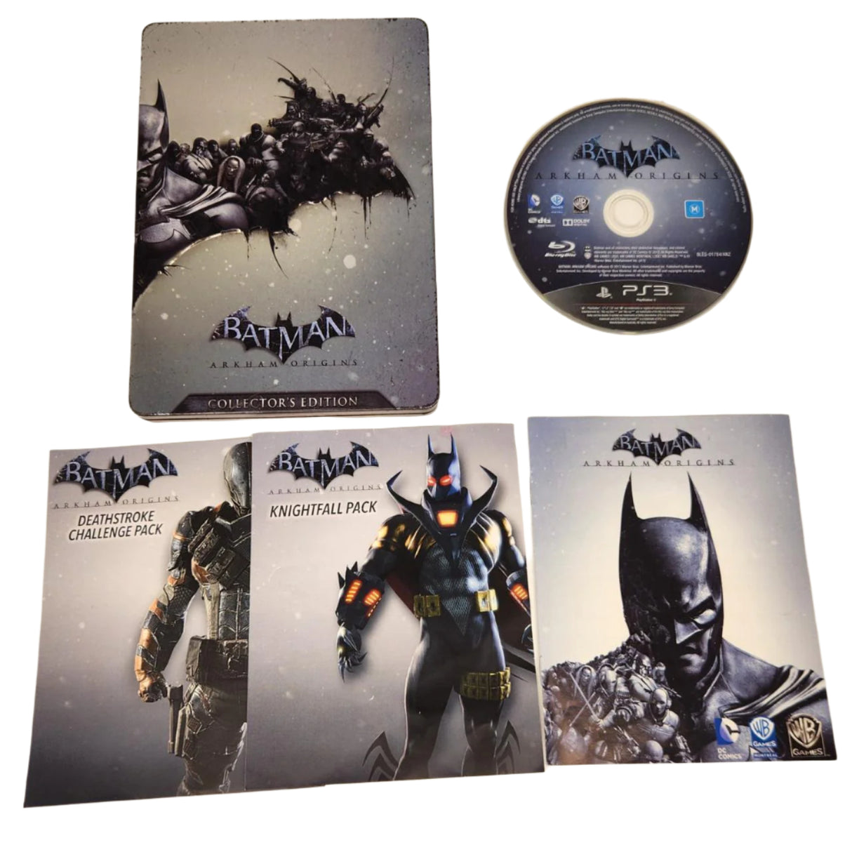Batman Arkham Origins PS3 Playstation 3 Steelbook Game