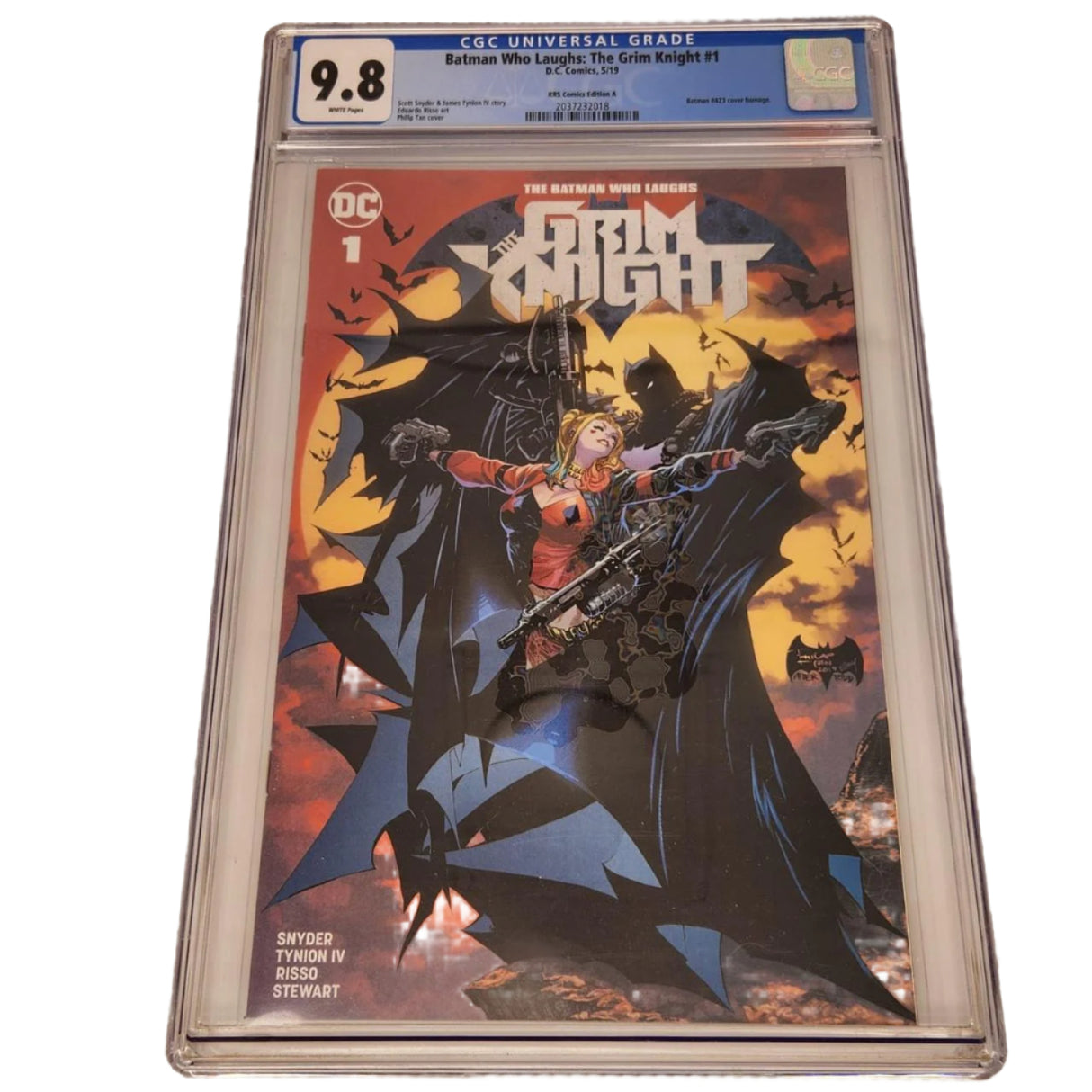 The Batman Who Laughs The Grim Knight #1 Variant A CGC 9.8 Comic Book