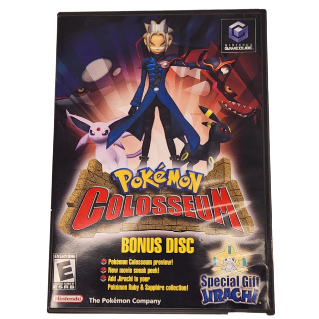 Pokémon Colosseum Bonus Disc Complete With Jirachi Nintendo GameCube