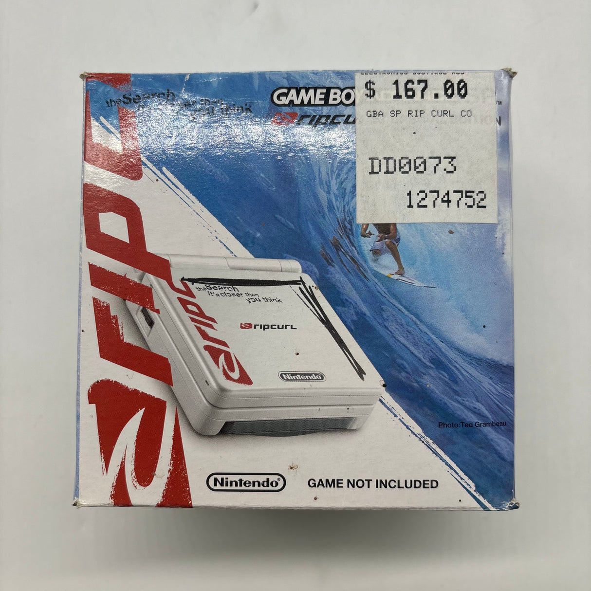Ripcurl Nintendo Game Boy Advance Limited Edition Boxed Complete