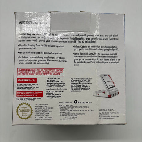 Ripcurl Nintendo Game Boy Advance Limited Edition Boxed Complete