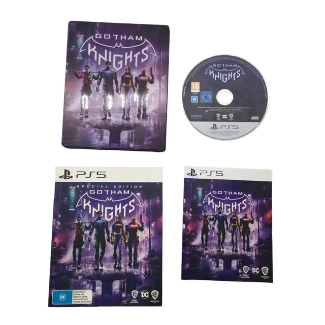 Gotham Knights Special Edition Steelbook PlayStation 5 PS5 Game + Manual