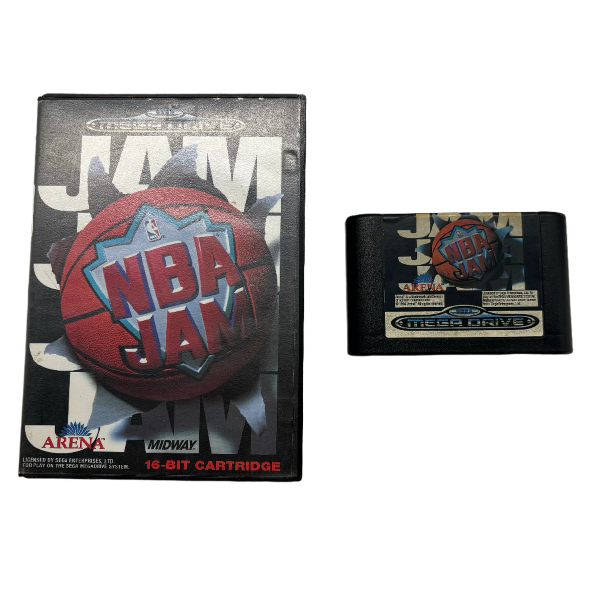 NBA Jam Sega Mega Drive Game PAL