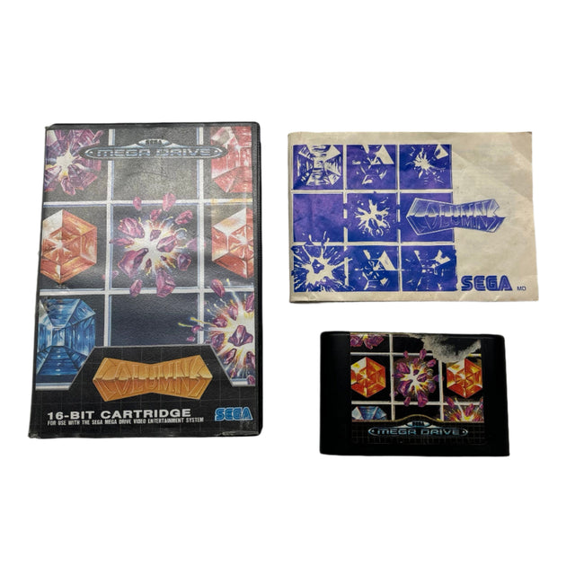 Columns Sega Mega Drive Game + Manual PAL