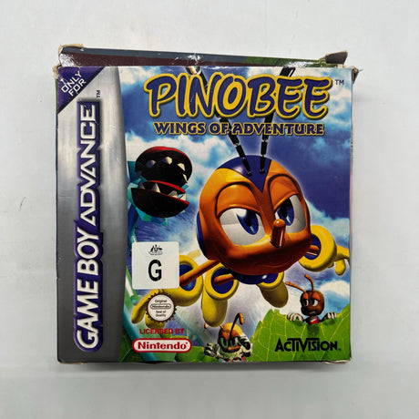 Pinobee Wings Of Adventure Nintendo Game Boy Advance Game Boxed Complete