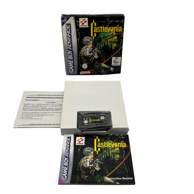 Castlevania Game Boy Advance GBA Game Boxed + Manual PAL