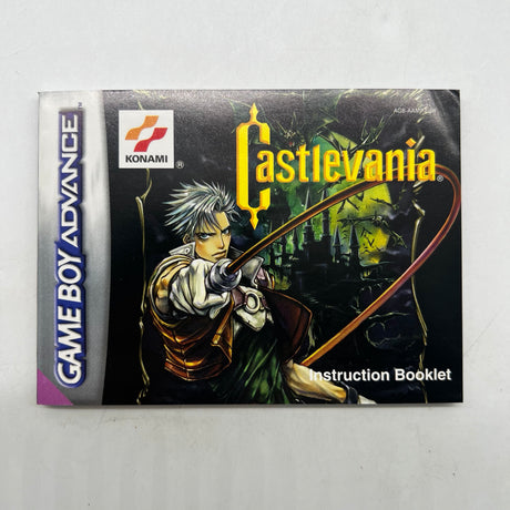 Castlevania Game Boy Advance GBA Game Boxed + Manual PAL