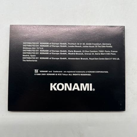 Castlevania Game Boy Advance GBA Game Boxed + Manual PAL