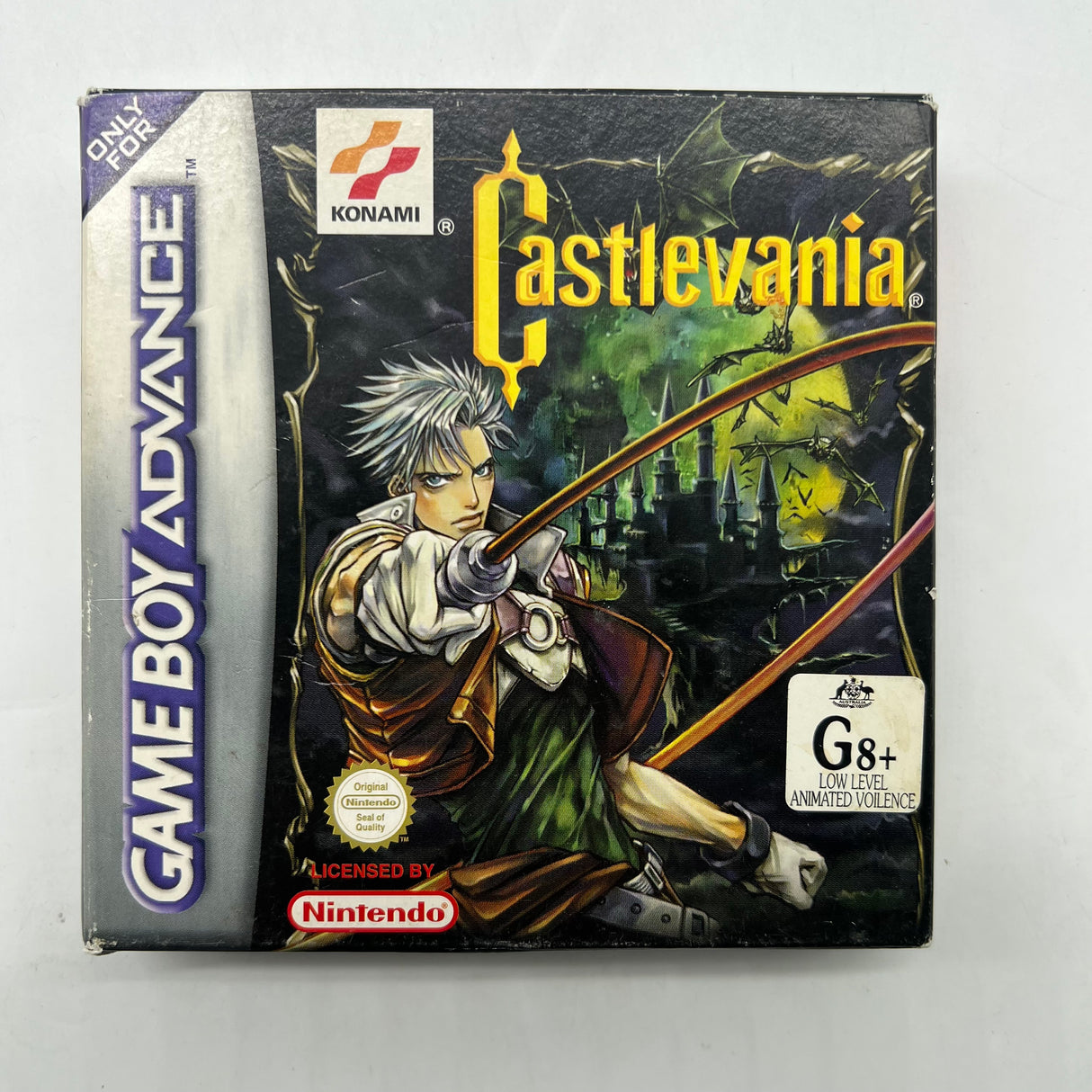 Castlevania Game Boy Advance GBA Game Boxed + Manual PAL