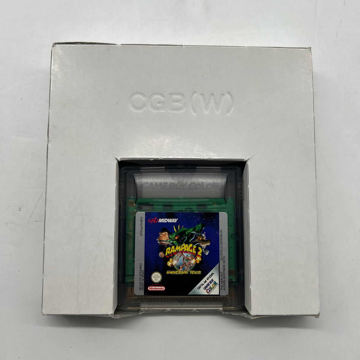 Rampage 2 Universal Tour Game Boy Color Game Boxed Complete PAL