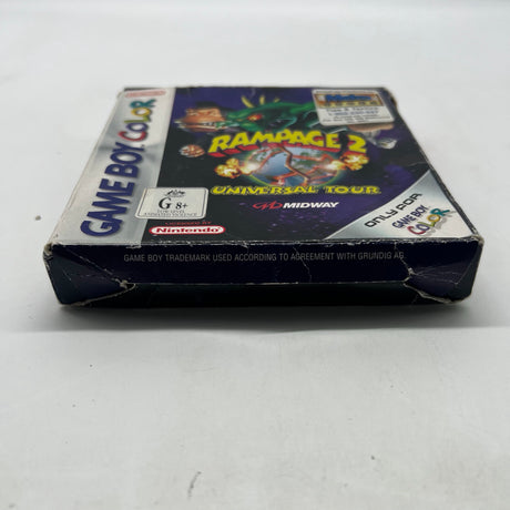 Rampage 2 Universal Tour Game Boy Color Game Boxed Complete PAL