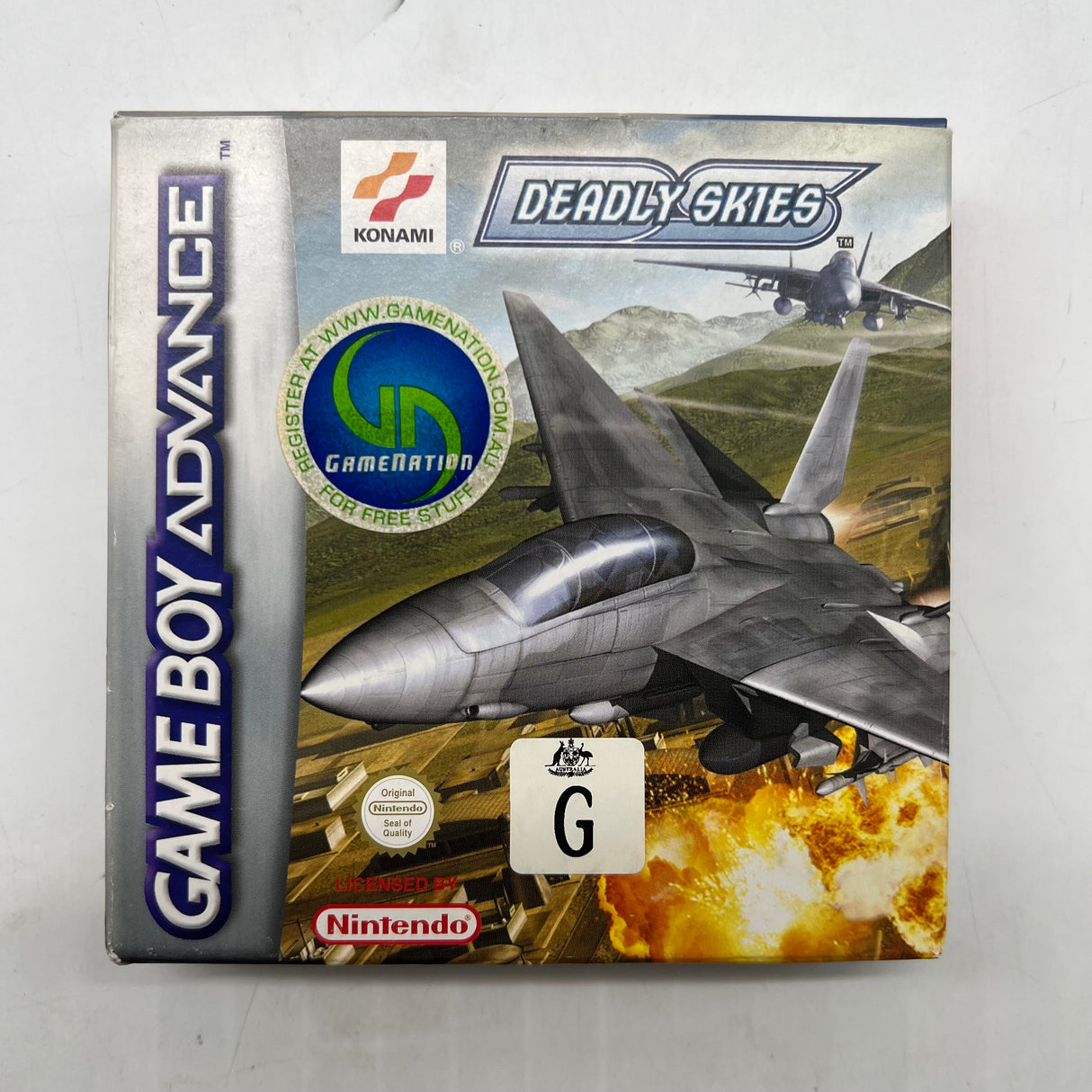 Deadly Skies Game Boy Advance Game Boxed Complete PAL