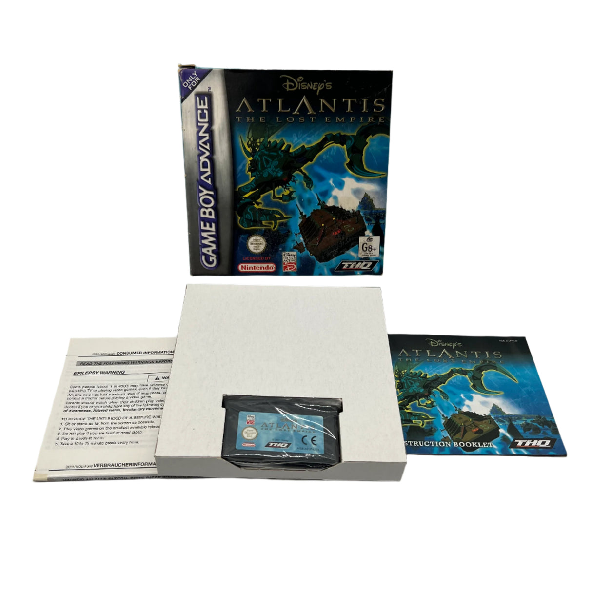 Disney's Atlantis: The Lost Empire Game Boy Advance Game Boxed Complete-Trippy Trades
