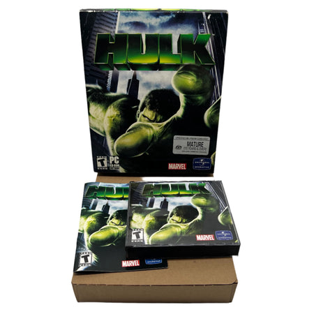Hulk PC Game CD Big Box Complete