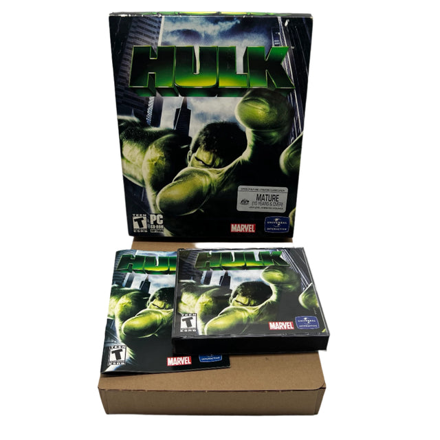 Hulk PC Game CD Big Box Complete