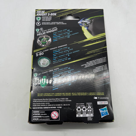 Beyblade X Helm Knight 3-80N Starter Pack Brand New
