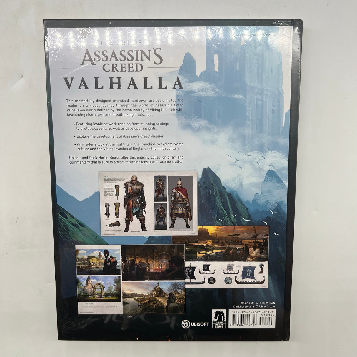 The Art Of Assassin's Creed Valhalla Book Brand New Sealed