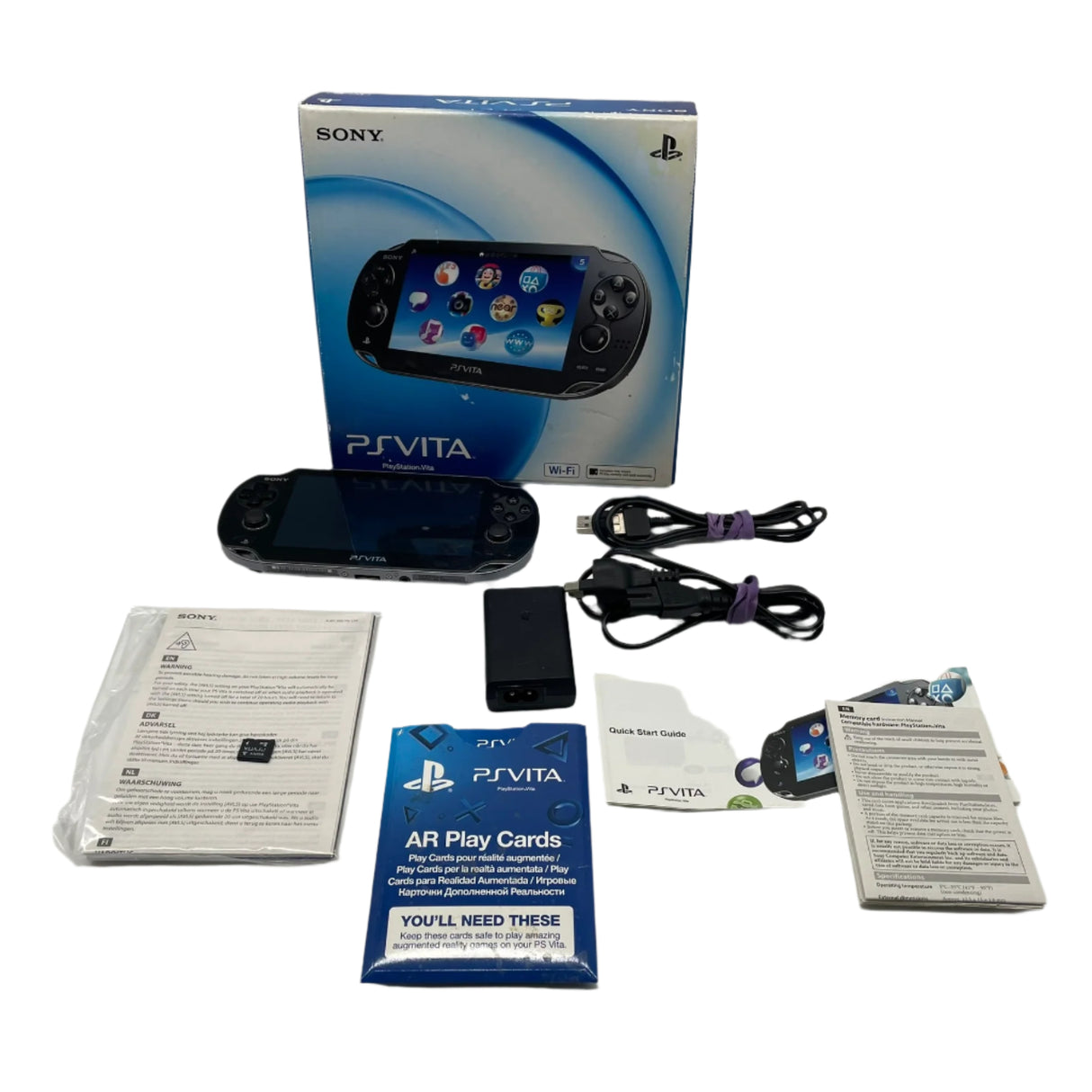 PS PlayStation Vita Portable Handheld Console Boxed PCH-1002