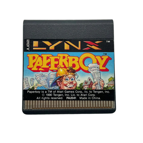Paperboy Paper Boy Atari Lynx Game Cartridge Only