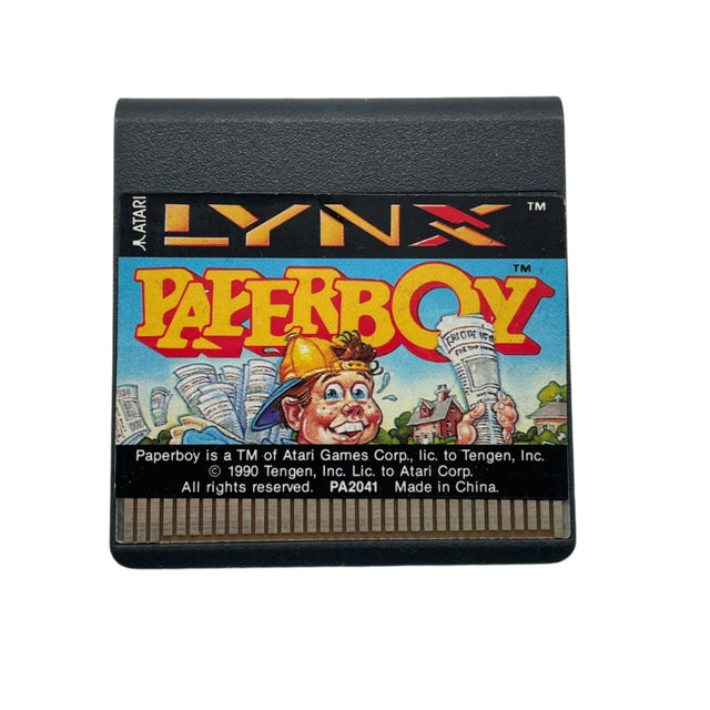 Paperboy Paper Boy Atari Lynx Game Cartridge Only