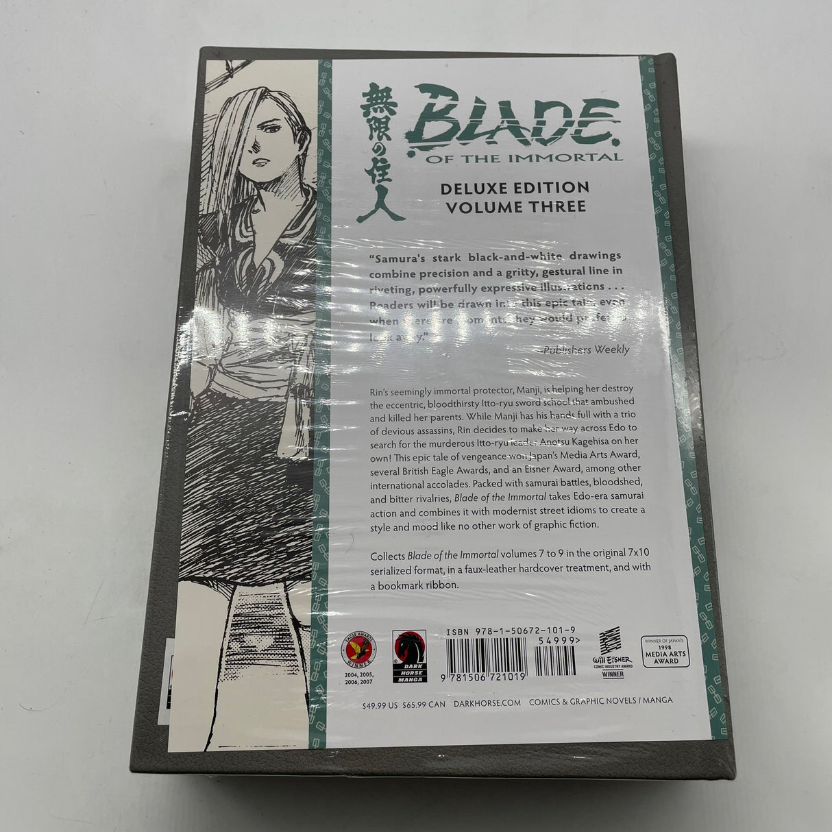 Blade Of The Immortal Deluxe Edition Volume 3 By Hiroaki Samura
