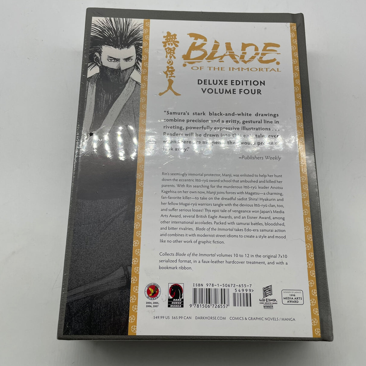 Blade Of The Immortal Deluxe Edition Volume 4 By Hiroaki Samura