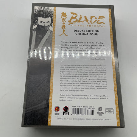Blade Of The Immortal Deluxe Edition Volume 4 By Hiroaki Samura