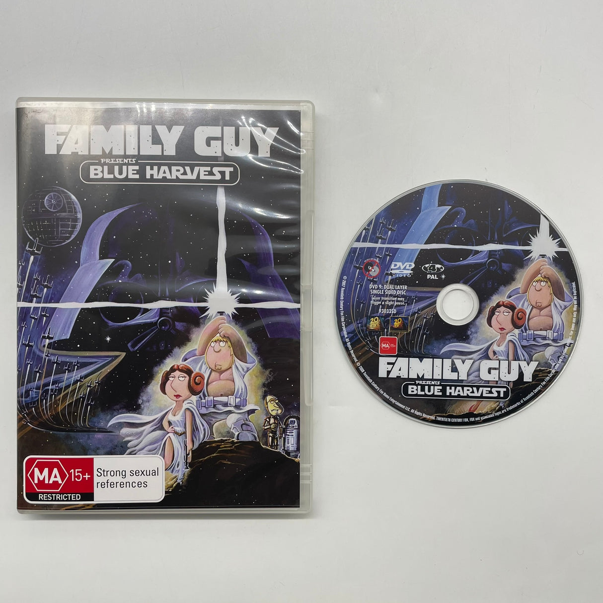 Family Guy Blue Harvest DVD Limited Collector's Edition Boxed