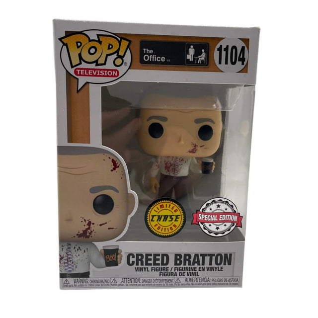 Creed Bratton The Office Pop Vinyl Figure Limited Special Chase Edition #1104