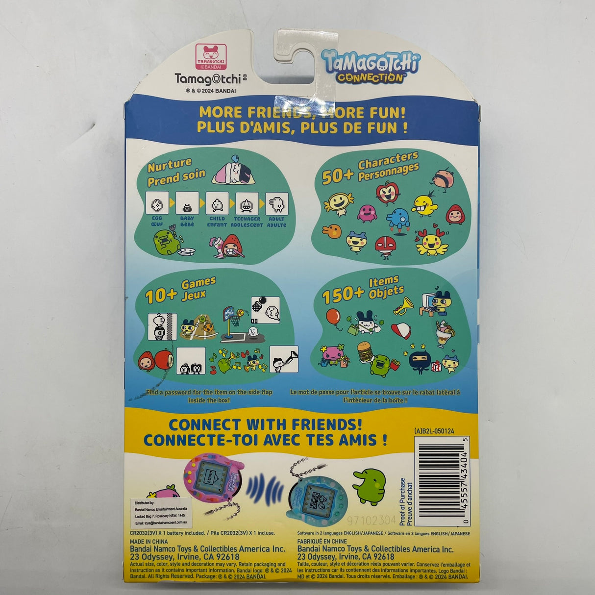 Bandai Tamagotchi Connection (Bubbles) Brand New Sealed