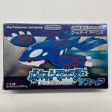 Pokemon Sapphire Game Boy Advance GBA Game Boxed Japanese Complete