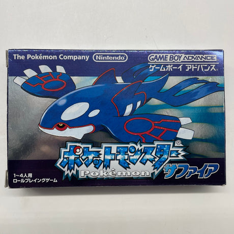 Pokemon Sapphire Game Boy Advance GBA Game Boxed Japanese Complete