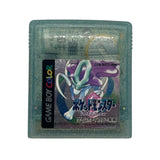 Pokemon Pocket Monsters Crystal Version Japanese Game Boy Color Game Cartridge Only