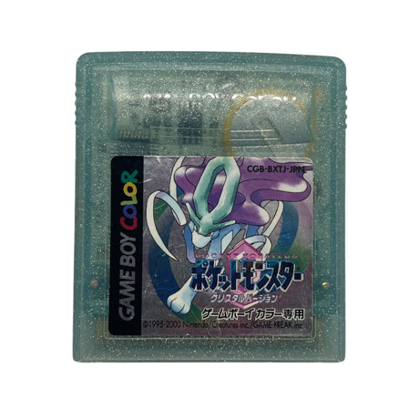 Pokemon Pocket Monsters Crystal Version Japanese Game Boy Color Game Cartridge Only