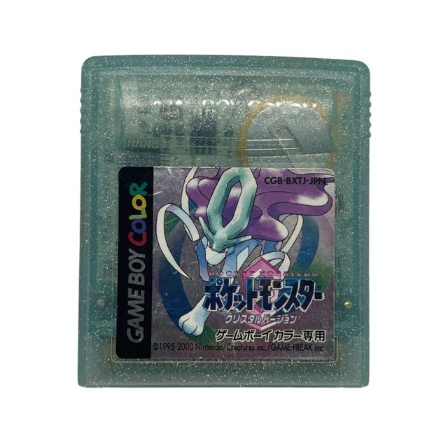 Pokemon Pocket Monsters Crystal Version Japanese Game Boy Color Game Cartridge Only
