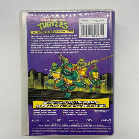 Teenage Mutant Ninja Turtles: The Complete Classic Series Collection 23-Disc DVD Box Set