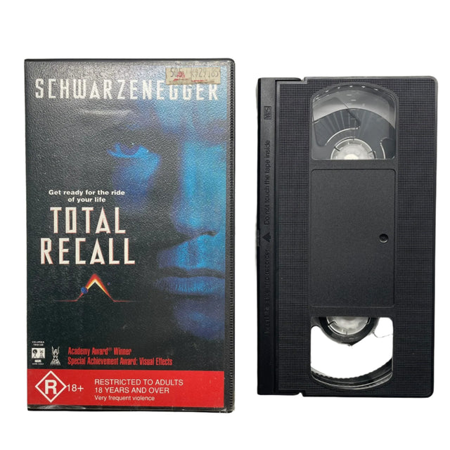 Total Recall VHS Cassette Tape