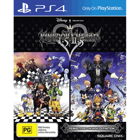 Kingdom Hearts HD I.5 + II.5 ReMIX PlayStation 4 PS4 Game