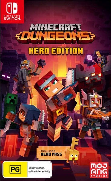 Minecraft Dungeons Nintendo Switch Game