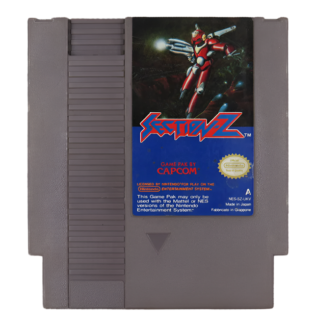 Section-Z Nintendo Entertainment System NES Game Cartridge PAL