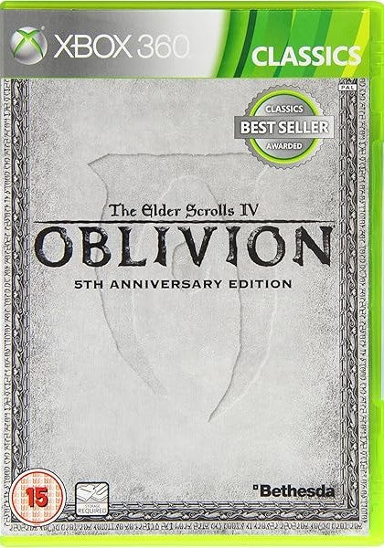 The Elder Scrolls IV: Oblivion (5th Anniversary Edition) Xbox 360 Game PAL-Trippy Trades