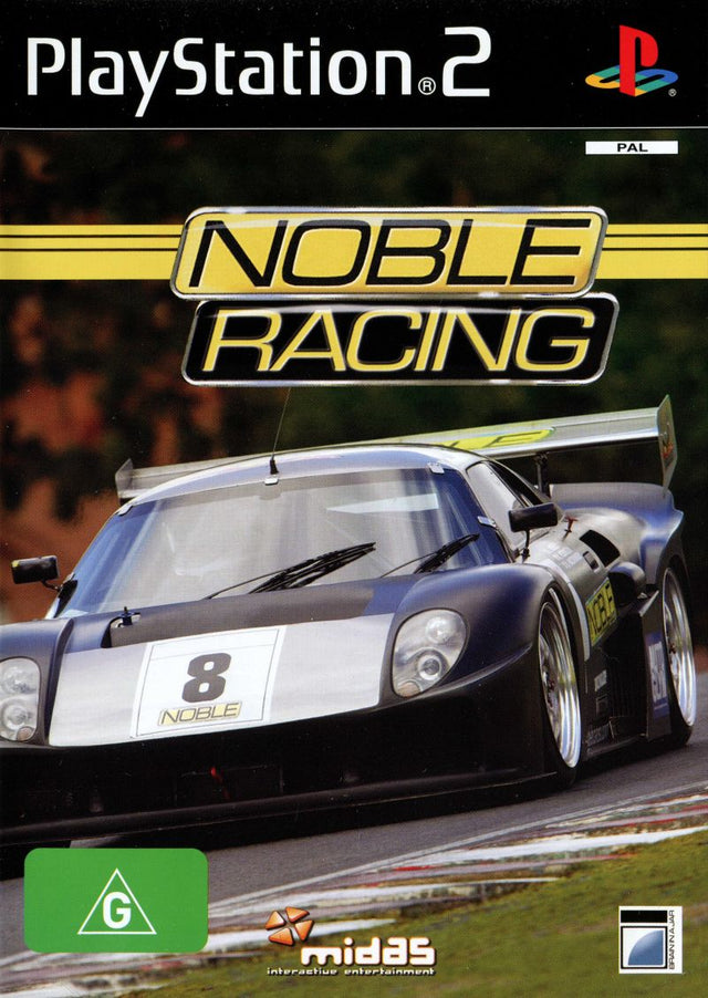 Noble Racing Playstation 2 PS2 Game PAL Sony Playstation 2 Game