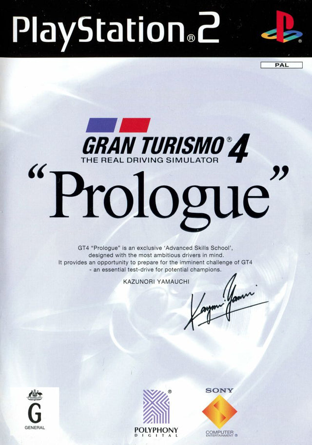 Gran Turismo 4: Prologue Playstation 2 PS2 Game PAL