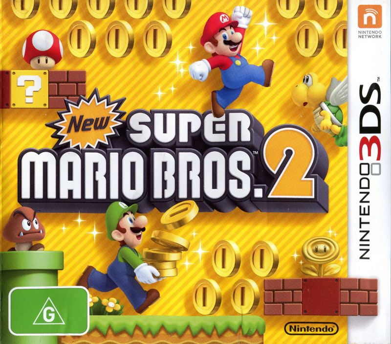 New Super Mario Bros. 2 3DS Game PAL