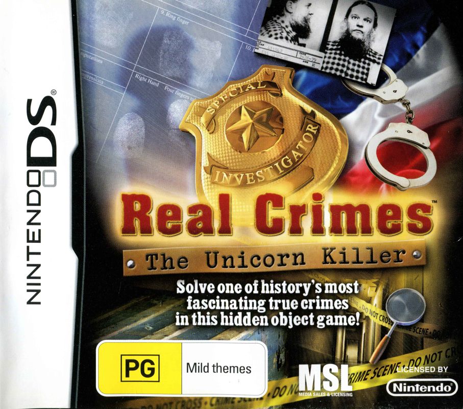 Real Crimes: The Unicorn Killer Nintendo DS NDS Game PAL