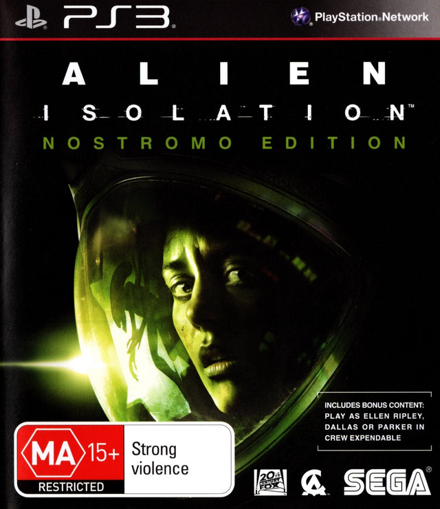 Alien: Isolation: Nostromo Edition Playstation 3 PS3 Game PAL